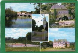 86 - LA TRIMOUILLE - Multivues - Le Pont- Le Tennis - Le Camping - Le Château De Régnier - Le Moulin à Eau CPM  Photo Sc - La Trimouille