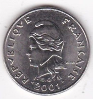 Polynésie Française. 10 Francs 2001 . En Nickel - Französisch-Polynesien