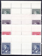 Boheme Et Moravie 1942 Mi 107-10 (Yv 95-8) Les Paires Avec Interpaneau, (MNH) ** - Ungebraucht