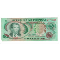 Billet, Philippines, 5 Piso, 1978, KM:160c, TTB+ - Filipinas