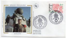 1984--FDC Soie -Légion Etrangère (armée) - Cachet  AUBAGNE - 13 - 1980-1989