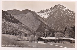 AK Bad Wiessee - Bauer In Der Au Mit Kampen - Werbestempel Bayrische Alpen - 1941 (31359) - Bad Wiessee