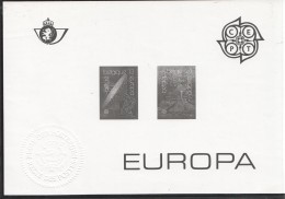 1988 Europa  Superbe  COB 2283-4 - Feuillets N&B Offerts Par La Poste [ZN & GC]