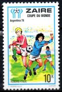 ZAIRE 2014 MNH 1v Hungary Vs Italy Argentina World Cup Football Championship Futbol Soccer Calcio Fußball - 1978 – Argentine