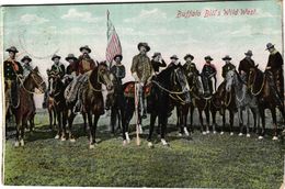 1 CPA  PUB  Buffalo Bill's Wild West  Cirque Circus - Circus