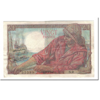 Billet, France, 20 Francs, 1942-02-12, SUP, Fayette:13.1, KM:100a - 20 F 1942-1950 ''Pêcheur''