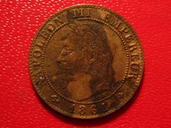 France - Un Centime 1861 BB Strasbourg Napoléon III 3194 - A. 1 Centime