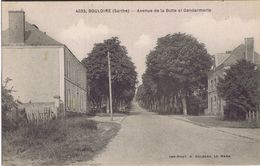 72 - Bouloire (Sarthe) - Avenue De La Butte Et Gendarmerie - Bouloire