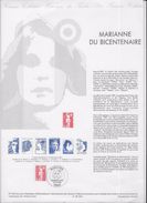 Marianne Du Bicentenaire - Postdokumente