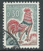 1962-65 FRANCIA USATO GALLO DI DECARIS 30 CENT - R39-3 - 1962-1965 Cock Of Decaris