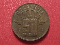 Belgique - 50 Centimes 1959 4068 - 50 Cents