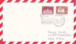 Romania 1979 50th Anniversary Zeppelin D-LZ-127, Balcany Route, Souvenir Cover - Cartas & Documentos