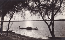 AFRIQUE NOIRE - Pirogue Sur Le Fleuve. CPSM - Centrafricaine (République)