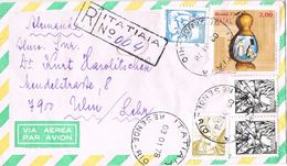 26322. Carta Aerea Certificada ITATIAIA (Resende - Rio) Brasil 1978 - Briefe U. Dokumente