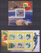 COMORES 2010 - Foot, Coupe Du Monde Afrique Du Sud 2010 - 6 Val + BF Neufs // Mnh // CV €36 - 2010 – South Africa