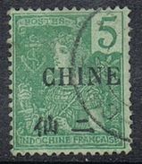 CHINE N°65  Variété "c" Maigre - Gebruikt