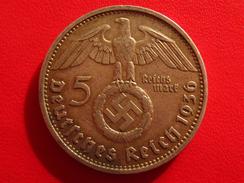 Allemagne - 5 Reichsmark 1936 D 2878 - 5 Reichsmark