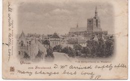 GRUSS AUS STRALSUND - MECKLENBURG-WEST POMERANIA - Early Card - Postally Used 1901 With GB Victorian Stamp - Stralsund