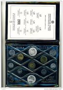 I. REPUBBLICA - ANNO 1991 -  DIVISIONALE FIOR DI CONIO - FDC - COMMEMORATIVA ANTONIO VIVALDI - Set Fior Di Conio
