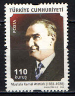 TURCHIA - 2010 - MUSTAFA KEMAL ATATURK - USATO - Usati