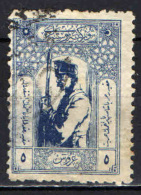 TURCHIA - 1922 - SOLDATO - USATO - Usados