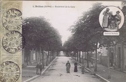 72 - Brulon (Sarthe) - Boulevard De La Gare - Brulon