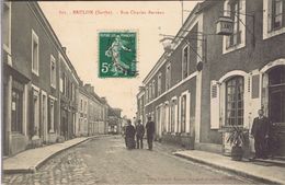 72 - Brulon (Sarthe) - Rue Charles Barreau - Brulon