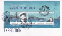 Australian Antarctic Territory 2011 Antarctic Expedition MS FDC - FDC