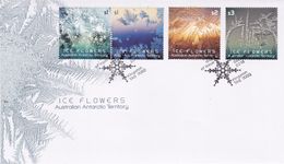 Australian Antarctic Territory 2016 Ice Flowers FDC - FDC