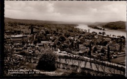 Bad Honnef Rhöndorf - S/w Gesamtansicht Mit Blick Auf Nonnenwerth - Bad Honnef