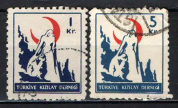 TURCHIA -  1948 - Nurse Offering Encouragement - USATI - Charity Stamps