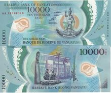 VANUATU  New  10'000 Vatu  Polimer  P16    2010    UNC - Vanuatu