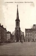 BELGIQUE - BRUXELLES - MOLENBEEK - Place De La Duchesse - Eglise Sainte-Barbe. - Molenbeek-St-Jean - St-Jans-Molenbeek