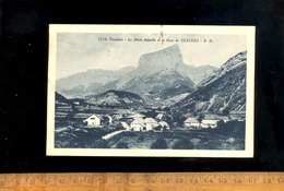 CLELLES Isère 38 : Village Et Gare Ferroviaire Devant Le Mont Aiguille  1933 - Clelles