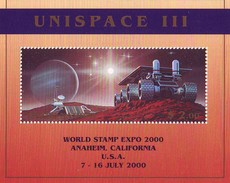 U.N. N.Y. - 1999 2000 The 3rd Conference On Exploration And Peaceful Uses Of Outer Space, Vienna ,m/s ** - Ongebruikt