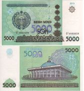 UZBEKISTAN    5'000 Sum   P83  2013  UNC - Ouzbékistan