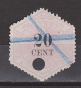 NVPH TG 6 Nederland Netherlands Pays Bas Niederlande Holanda 6 Used; Telegram, Telegramme, Telegrama 1877 - Telegraph