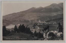 Charmey Et Lac De Montsalvens - Animee, Ziege, Chevre, Goat - Photo: Ch. Morel - Charmey