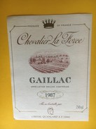 5204 - Chevalier La Force 1987 - Gaillac
