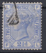 VICTORIA 2 1/2 PENCE  L-F - Other & Unclassified