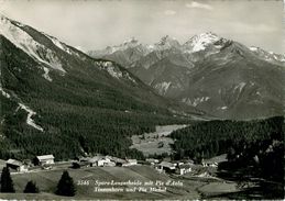 Suisse - Swiss - Grisons - Sporz Lenzerheide Mit Piz D'Aela - Tinzenhorn Und Piz Michel - Semi Moderne Grand Format - Lantsch/Lenz