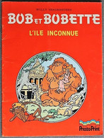 BD BOB ET BOBETTE - HS - L'île Inconnue - EO Publicitaire Presto Print 1983 - Suske En Wiske