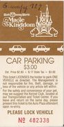 WALT DISNEY WORLD - ORLANDO (FLORIDA) - CAR PARKING. - United States