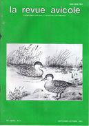 LA REVUE AVICOLE INFORMATIONS AVICOLES CUNICOLES ET COLOMBICOLES No 5 SEPTEMBRE - OCTOBRE 1989 - Tierwelt