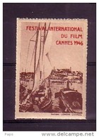 Vignette Neuve** 1er FESTIVAL INTERNATIONAL DU FILM-CANNES 1946 - Autres & Non Classés