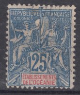 French Oceania Oceanie 1900 Yvert#17 Used - Usados