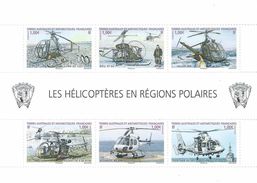 TAAF - 2013 - Transport - Hélicoptères En Régions Polaires   - N° 654 à 659 - F654  - Neuf ** - MNH - Nuevos