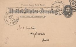 Etats Unis Entier Postal 1894 - ...-1900