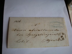 Ex Offo Ofen Budapest To Ujvidek - ...-1867 Prephilately