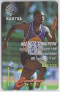 BARBADOS - OBADELE THOMPSON - 125CBDB - Barbados (Barbuda)